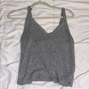 AE Knit Gray Tank Top